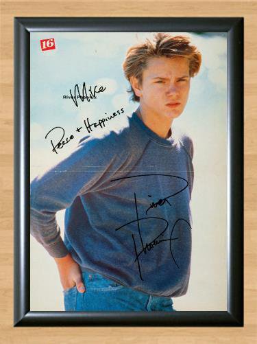 River Phoenix Stand by Me Signed Autographed Photo Poster Print Memorabilia A3