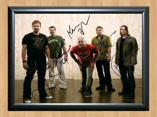 Sister Hazel Band Signed Autographed Photo Poster Print Memorabilia A3