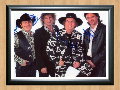 Slade Rock Band Signed Autographed Photo Poster Print Memorabilia A3