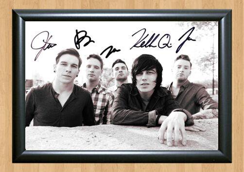 Sleeping with Sirens Ears Signed Autographed Photo Poster Print Memorabilia A3
