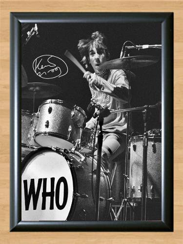The Who Keith Moon Signed Autographed Photo Poster Print Memorabilia A3