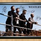 Westlife Mark Feehily Shane Filan Kian Signed Autographed Photo Poster Print Memorabilia A3