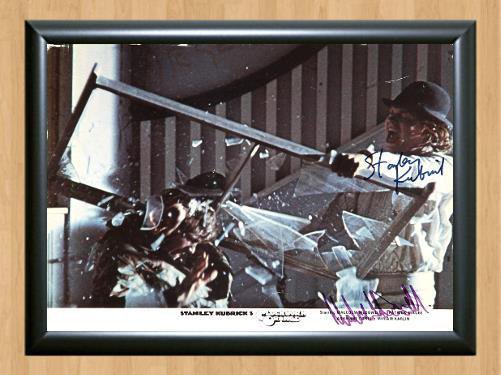 A Clockwork Orange Stanley Kubrick Signed Autographed Photo Poster Print Memorabilia A3