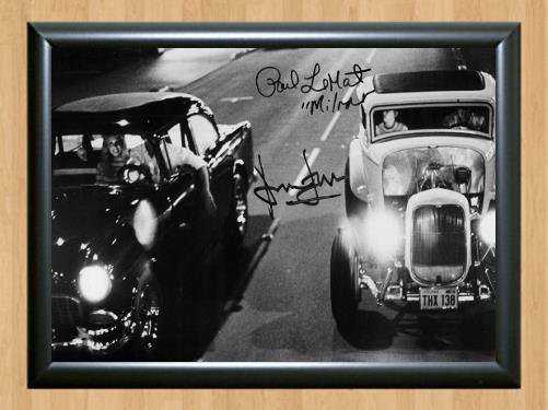 American Graffiti Harrison Ford Signed Autographed Photo Poster Print Memorabilia A3