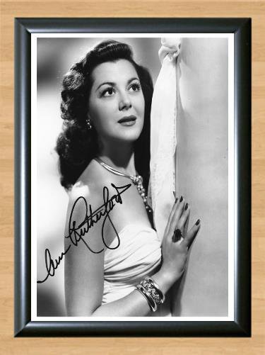 Ann Rutherford Gone with Wind Signed Autographed Photo Poster Print Memorabilia A3