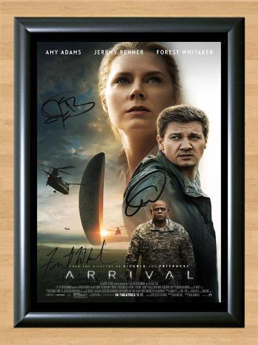 Arrival Amy Adams Signed Autographed Photo Poster Print Memorabilia A3