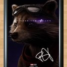 Avengers Endgame Rocket Raccoon Bradley Cooper Signed Autographed Photo Poster Print Memorabilia A3