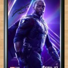 Avengers Infinity War Falcon Anthony Mackie Signed Autographed Photo Poster Print Memorabilia A3