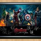 Avengers Marvel Hero Signed Autographed Photo Poster Print Memorabilia A3