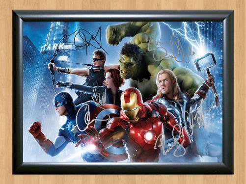 Avengers Marvel Ironman Signed Autographed Photo Poster Print Memorabilia A3