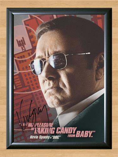 Baby Driver Kevin Spacey Signed Autographed Photo Poster Print Memorabilia A3