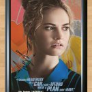 Baby Driver Lily James Signed Autographed Photo Poster Print Memorabilia A3