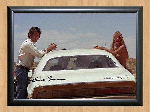 Barry Newman Vanishing Point Signed Autographed Photo Poster Print Memorabilia A3