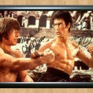 Bruce Lee Chuck Norris Way Dragon Signed Autographed Photo Poster Print Memorabilia A3
