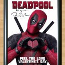 Deadpool Ryan Reynolds Avengers Signed Autographed Photo Poster Print Memorabilia A3