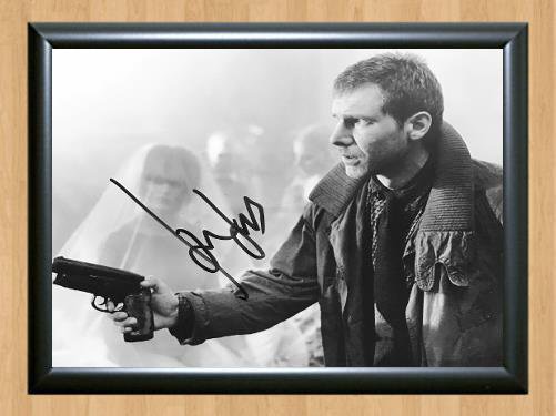 Harrison Ford Blade Runner Signed Autographed Photo Poster Print Memorabilia A3