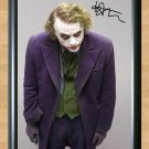 Heath Ledger The Joker Batman Dark Knight Signed Autographed Photo Poster Print Memorabilia A3