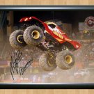 Iron Man Morgan Kane Ironman Monster Jam Truck Signed Autographed Photo Poster Print Memorabilia A3