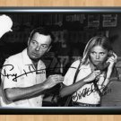 James Bond Guy Hamilton Britt Ekland Signed Autographed Photo Poster Print Memorabilia A3