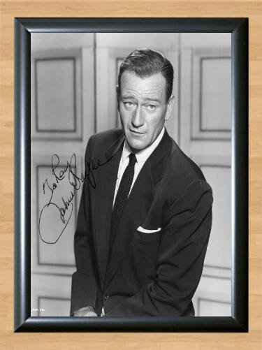 John Wayne McLinktock Signed Autographed Photo Poster Print Memorabilia A3
