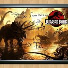 Jurassic Park Cast Richard Attenborough Signed Autographed Photo Poster Print Memorabilia A3
