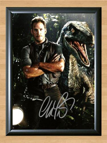 Jurassic World Chris Pratt Signed Autographed Photo Poster Print Memorabilia A3