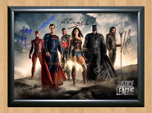 Justice League Superman  Signed Autographed Photo Poster Print Memorabilia A3