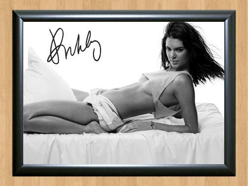 Kendall Jenner Hot Model Signed Autographed Photo Poster Print Memorabilia A3