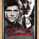 Mel Gibson Danny Glover Lethal Weapon Signed Autographed Photo Poster Print Memorabilia A3