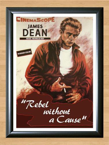 Rebel Without a Cause Large  Poster James Dean  Print Poster Picture Wall A3