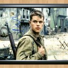 Saving Private Ryan Matt Damon Signed Autographed Photo Poster Print Memorabilia A3