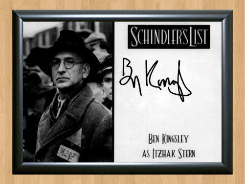 Schindler's List Itzhak Stern Signed Autographed Photo Poster Print Memorabilia A3