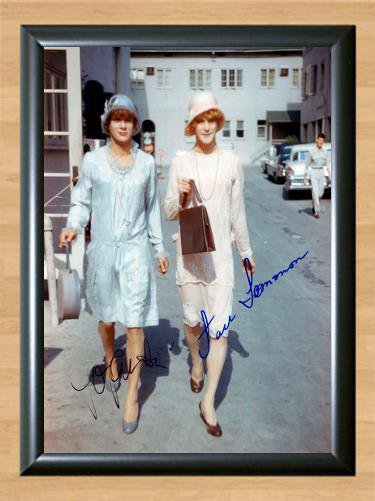 Some Like It Hot Tony Curtis Signed Autographed Photo Poster Print Memorabilia A3