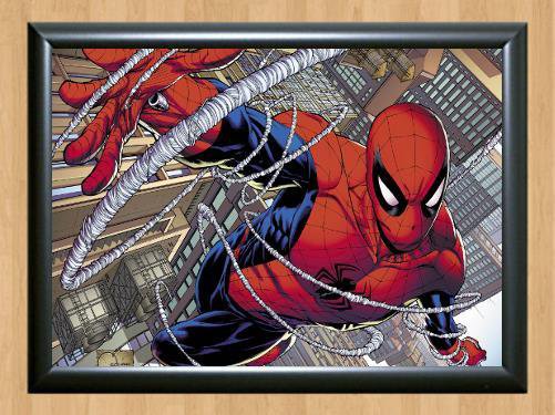 Spider Man Marvel Hero Kid Children Boy Girl Room Deco Art  Print Photo Poster A3