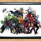 Stan Lee Marvel Heroes Comics Signed Autographed Photo Poster Print Memorabilia A3