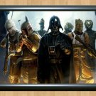 Star Wars Wall Mural Poster Darth Vader Boba Fett Bounty Hunters Mosaic Print A3
