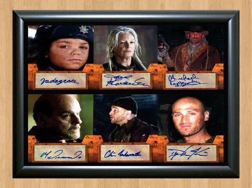 Terminator Salvation Cast Signed Autographed Photo Poster Print Memorabilia A3