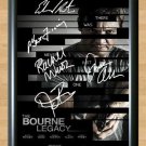 The Bourne Legacy Cast 5 Jeremy Renner Signed Autographed Photo Poster Print Memorabilia A3