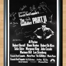 The Godfather Part II Cast Signed Autographed Photo Poster Print Memorabilia A3
