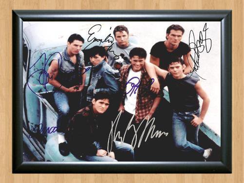 The Outsiders Matt Dillon Cast Signed Autographed Photo Poster Print Memorabilia A3