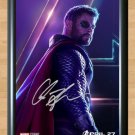 Thor Chris Hemsworth Avengers Infinity Signed Autographed Photo Poster Print Memorabilia A3