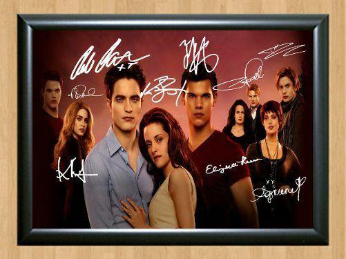 Twilight Breaking Dawn Part 2 Signed Autographed Photo Poster Print Memorabilia A3