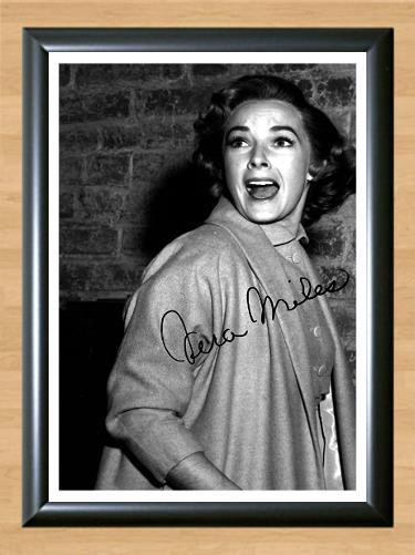 Vera Miles Psycho Signed Autographed Photo Poster Print Memorabilia A3
