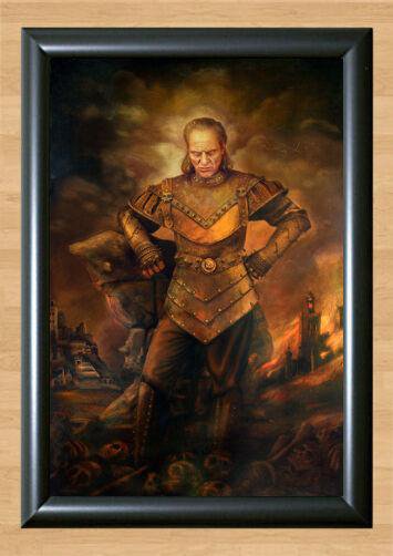 Vigo the Carpathian Ghost Busters 2  Painting Poster Photo Print Picture A3