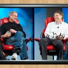 Bill Gates Steve Jobs Tech Signed Autographed Photo Poster Print Memorabilia A4