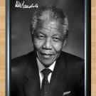 Nelson Mandela Mandella South African President Signed Autographed Photo Poster Print Memorabilia A4