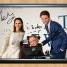 Stephen Hawking Jim Parsons  Signed Autographed Photo Poster Print Memorabilia A4
