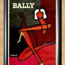 Bally Bernard Villemot French Shoes Retro Vintage Decor  Print Photo Poster 12 A4