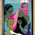 Bally Bernard Villemot French Shoes Retro Vintage Decor  Print Photo Poster 8 A4