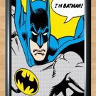 I'm Batman DC Retro Vintage Comic Con Book Room Deco Art Print Photo Poster A4